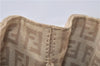 Authentic FENDI Zucchino Vintage Shoulder Hand Bag Canvas Leather Beige 0219G