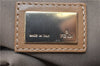 Authentic FENDI Zucchino Vintage Shoulder Hand Bag Canvas Leather Beige 0219G