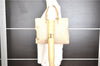 Authentic FENDI Zucchino Vintage Shoulder Hand Bag Canvas Leather Beige 0219G