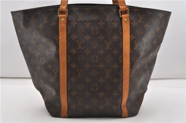 Authentic Louis Vuitton Monogram Sac Shopping PM Tote Bag M51108 LV 0220G