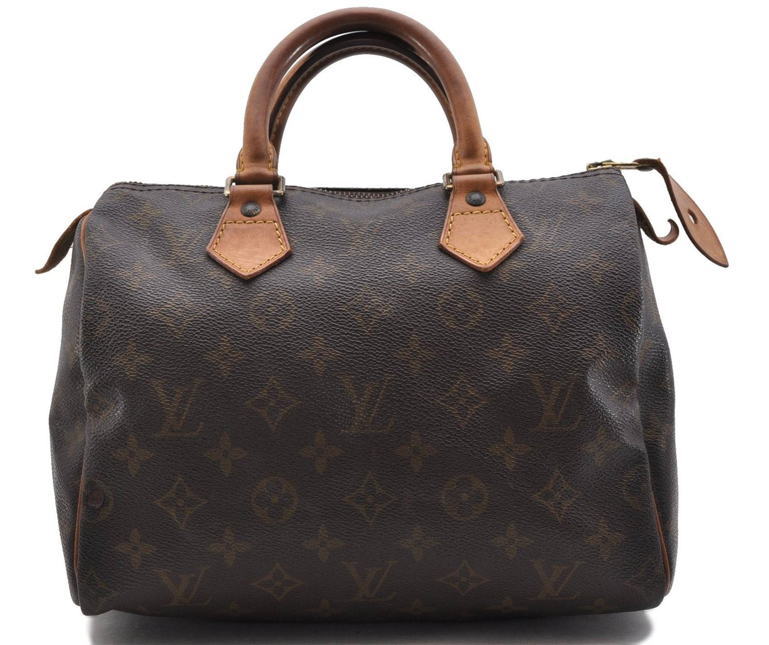 Authentic Louis Vuitton Monogram Speedy 25 Hand Bag Purse M41528 LV 0222D