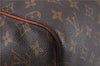 Authentic Louis Vuitton Monogram Keepall 55 Travel Boston Bag M41424 LV 0222F