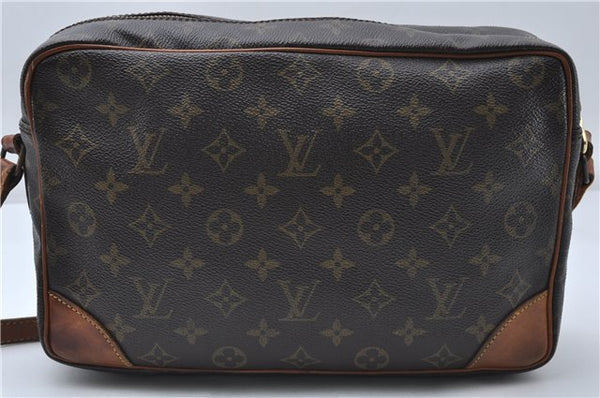 Auth Louis Vuitton Monogram Trocadero 30 Shoulder Cross Body Bag M51272 LV 0224E