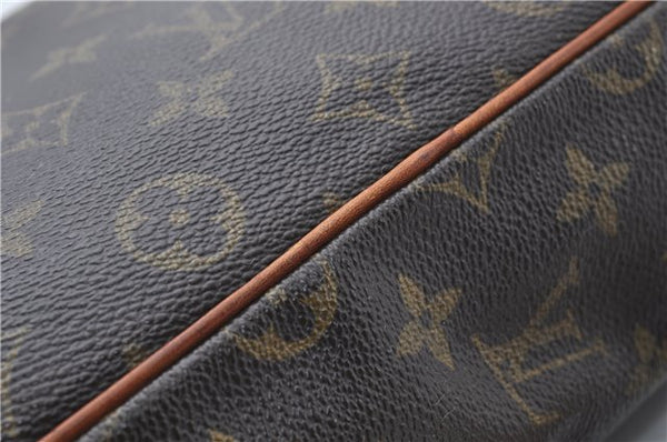 Auth Louis Vuitton Monogram Trocadero 30 Shoulder Cross Body Bag M51272 LV 0224E