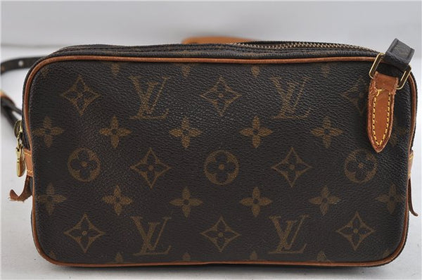 Auth Louis Vuitton Monogram Marly Bandouliere Shoulder Cross Bag M51828 LV 0225D