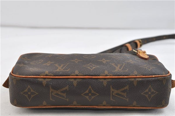 Auth Louis Vuitton Monogram Marly Bandouliere Shoulder Cross Bag M51828 LV 0225D