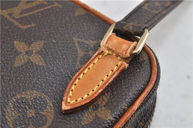 Auth Louis Vuitton Monogram Marly Bandouliere Shoulder Cross Bag M51828 LV 0225D