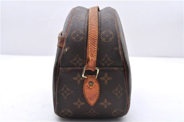 Authentic Louis Vuitton Monogram Blois Shoulder Cross Body Bag M51221 LV 0225E