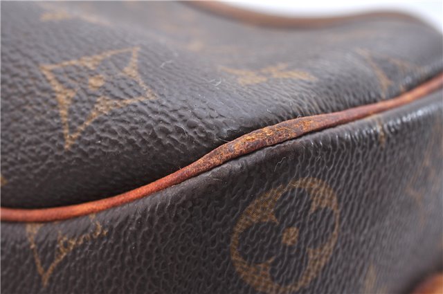 Authentic Louis Vuitton Monogram Blois Shoulder Cross Body Bag M51221 LV 0225E