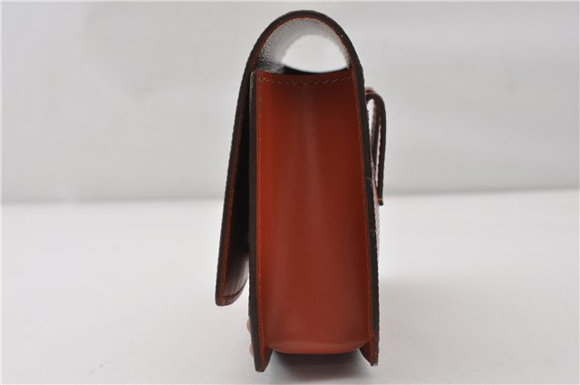 Authentic Louis Vuitton Epi Tilsitt Waist Body Clutch Bag Brown M52603 LV 0225G