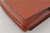 Authentic Louis Vuitton Epi Tilsitt Waist Body Clutch Bag Brown M52603 LV 0225G