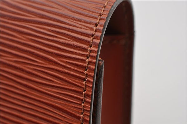 Authentic Louis Vuitton Epi Tilsitt Waist Body Clutch Bag Brown M52603 LV 0225G