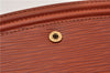 Authentic Louis Vuitton Epi Tilsitt Waist Body Clutch Bag Brown M52603 LV 0225G