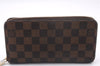 Authentic Louis Vuitton Damier Zippy Long Wallet Purse N60015 LV Box 0226F