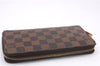 Authentic Louis Vuitton Damier Zippy Long Wallet Purse N60015 LV Box 0226F