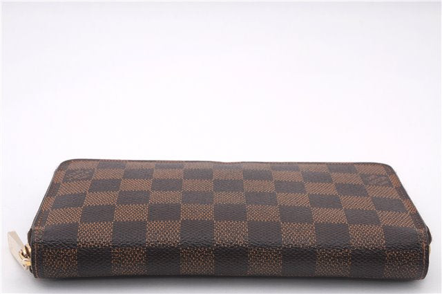 Authentic Louis Vuitton Damier Zippy Long Wallet Purse N60015 LV Box 0226F