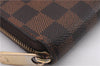 Authentic Louis Vuitton Damier Zippy Long Wallet Purse N60015 LV Box 0226F