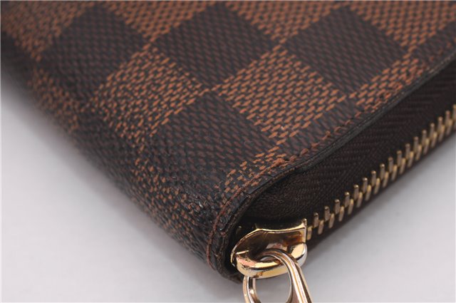 Authentic Louis Vuitton Damier Zippy Long Wallet Purse N60015 LV Box 0226F