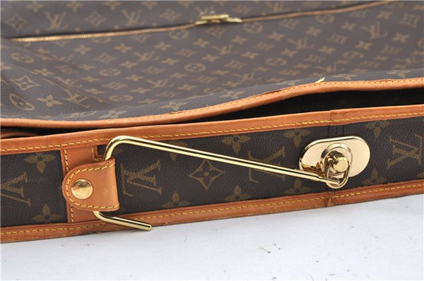 Authentic Louis Vuitton Monogram Portable Cabine Garment Cover M23420 LV 0226G