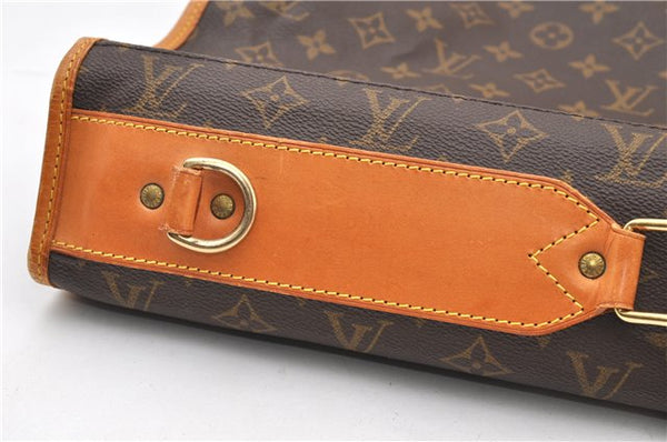 Authentic Louis Vuitton Monogram Portable Cabine Garment Cover M23420 LV 0226G