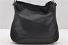 Authentic GUCCI Bamboo 2Way Shoulder Hand Bag Leather 0014095 Black 0227D