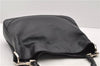 Authentic GUCCI Bamboo 2Way Shoulder Hand Bag Leather 0014095 Black 0227D