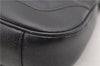 Authentic GUCCI Bamboo 2Way Shoulder Hand Bag Leather 0014095 Black 0227D