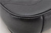 Authentic GUCCI Bamboo 2Way Shoulder Hand Bag Leather 0014095 Black 0227D