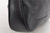 Authentic GUCCI Bamboo 2Way Shoulder Hand Bag Leather 0014095 Black 0227D