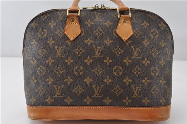 Authentic Louis Vuitton Monogram Alma Hand Bag Purse M51130 LV 0227G