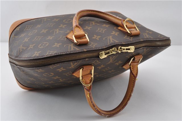 Authentic Louis Vuitton Monogram Alma Hand Bag Purse M51130 LV 0227G