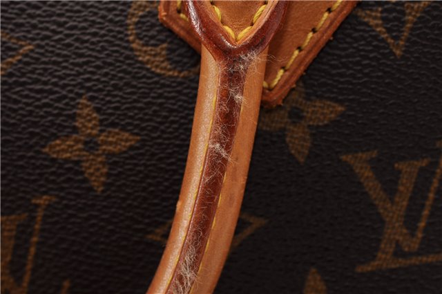 Authentic Louis Vuitton Monogram Alma Hand Bag Purse M51130 LV 0227G