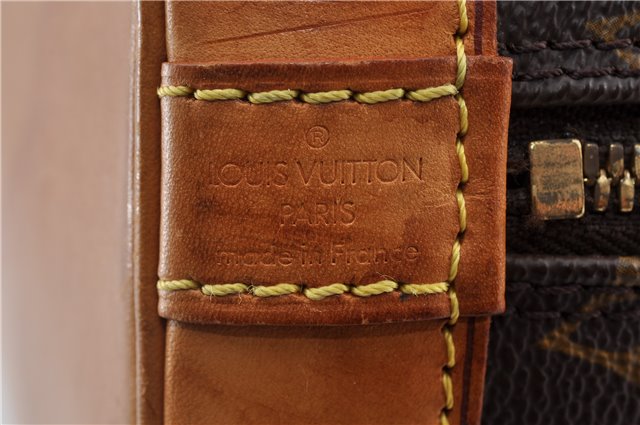 Authentic Louis Vuitton Monogram Alma Hand Bag Purse M51130 LV 0227G