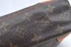 Authentic Louis Vuitton Monogram Compiegne 28 Clutch Hand Bag M51845 LV 0229G