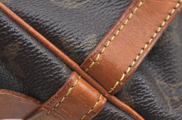 Authentic Louis Vuitton Monogram Compiegne 28 Clutch Hand Bag M51845 LV 0229G