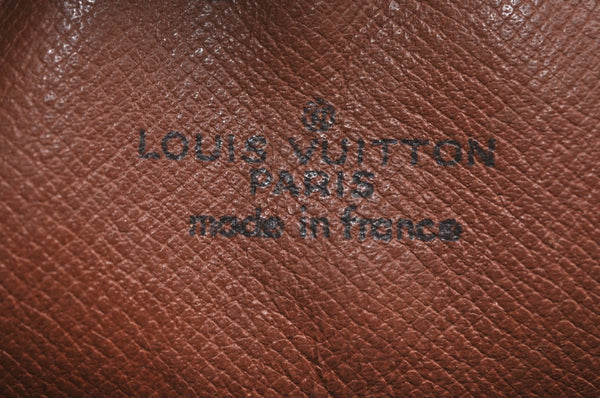 Authentic Louis Vuitton Monogram Compiegne 28 Clutch Hand Bag M51845 LV 0229G