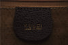 Authentic GUCCI Vintage Bamboo Backpack Suede Leather Brown 0230D