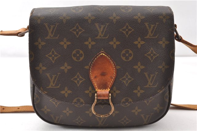 Authentic Louis Vuitton Monogram Saint Cloud GM M51242 Shoulder Cross Bag 0231G