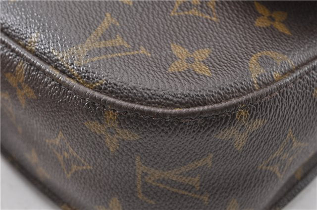 Authentic Louis Vuitton Monogram Saint Cloud GM M51242 Shoulder Cross Bag 0231G