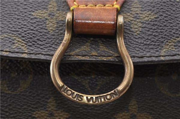 Authentic Louis Vuitton Monogram Saint Cloud GM M51242 Shoulder Cross Bag 0231G