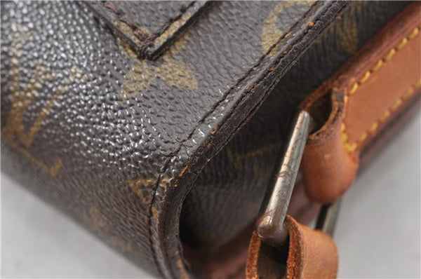 Authentic Louis Vuitton Monogram Saint Cloud GM M51242 Shoulder Cross Bag 0231G