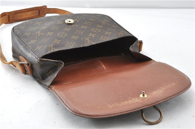 Authentic Louis Vuitton Monogram Saint Cloud GM M51242 Shoulder Cross Bag 0231G