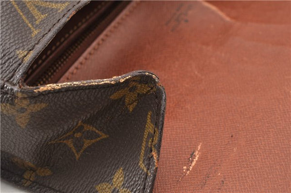 Authentic Louis Vuitton Monogram Saint Cloud GM M51242 Shoulder Cross Bag 0231G