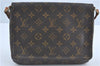 Authentic Louis Vuitton Monogram Musette Tango Shoulder Bag M51257 LV 0233C