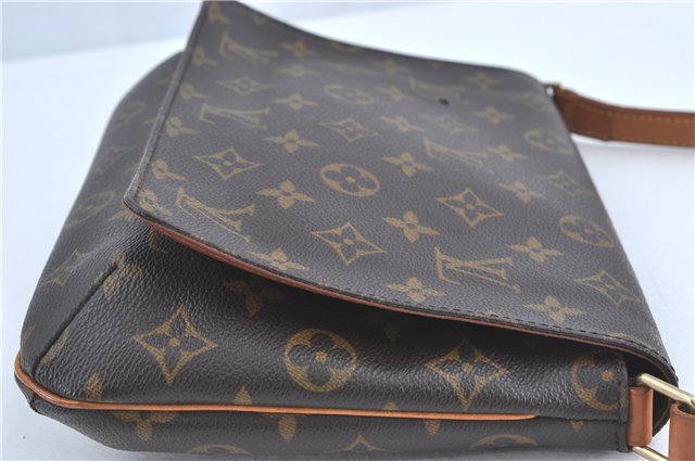 Authentic Louis Vuitton Monogram Musette Tango Shoulder Bag M51257 LV 0233C