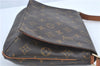Authentic Louis Vuitton Monogram Musette Tango Shoulder Bag M51257 LV 0233C