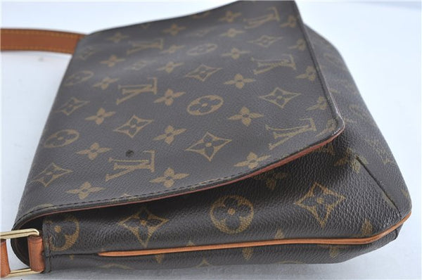 Authentic Louis Vuitton Monogram Musette Tango Shoulder Bag M51257 LV 0233C