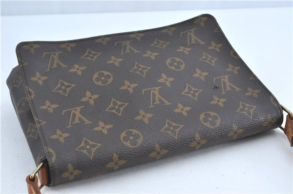 Authentic Louis Vuitton Monogram Musette Tango Shoulder Bag M51257 LV 0233C