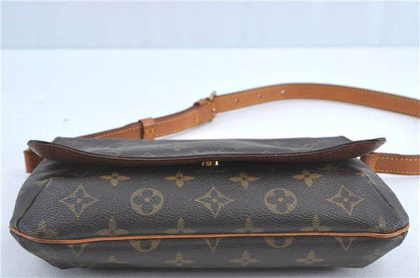 Authentic Louis Vuitton Monogram Musette Tango Shoulder Bag M51257 LV 0233C