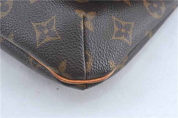 Authentic Louis Vuitton Monogram Musette Tango Shoulder Bag M51257 LV 0233C